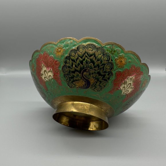 Vintage solid brass trinket dish/bowl - Picture 3 of 5